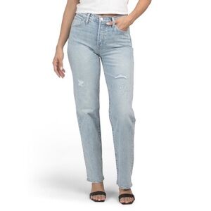 NWT Joe's Jean’s Diamonique Boyfriend Light Wash Destroyed Denim 31